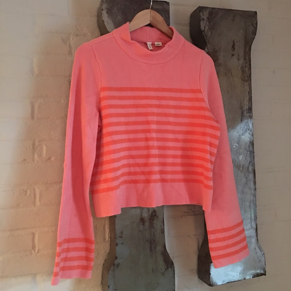 Anthropologie Structured Stripe Top - image 5